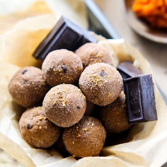 No Bake Orange Dark Chocolate Bites