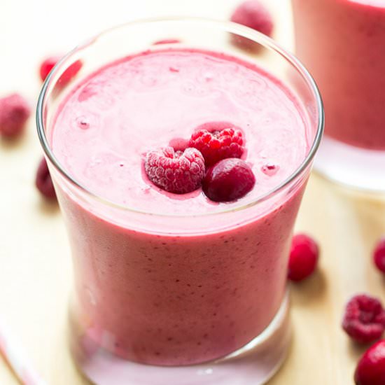 Cranberry Raspberry Smoothie