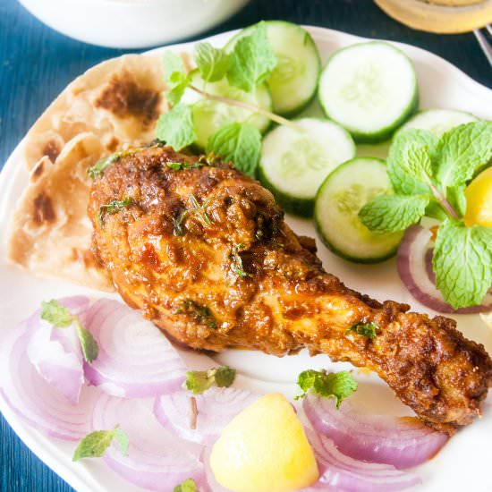 Pan Roasted Tomato Chili Chicken