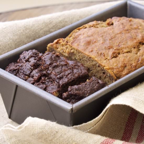 Zucchini Bread Two Ways