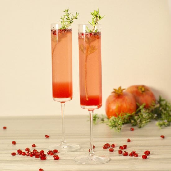 Rosemary Pomegranate Prosecco