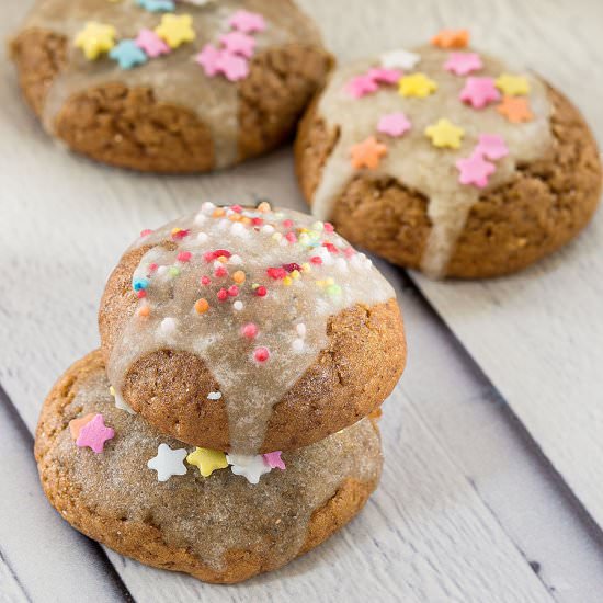 Soft Date-Syrup / Honey Cookies