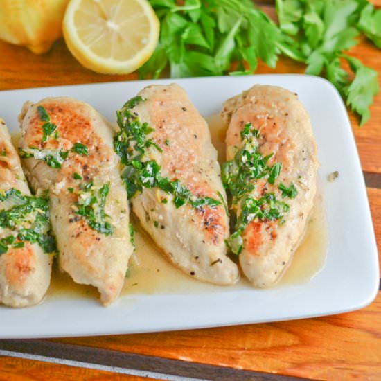Sauteed Chicken Breasts