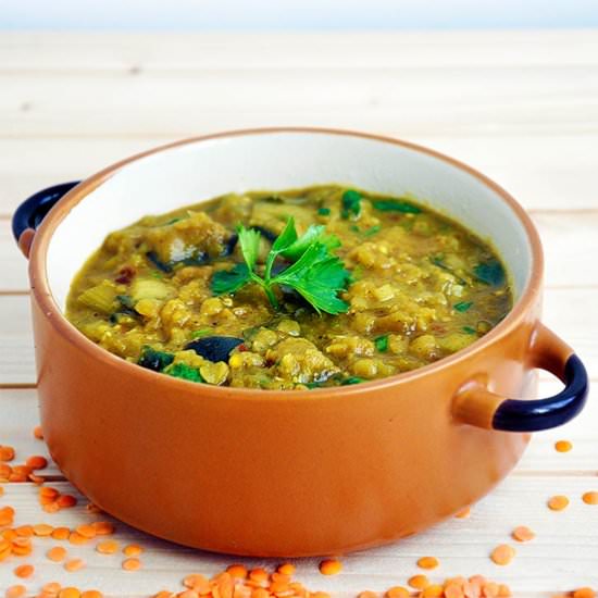 Eggplant Dhal