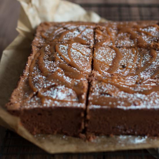 Salted Caramel Brownies