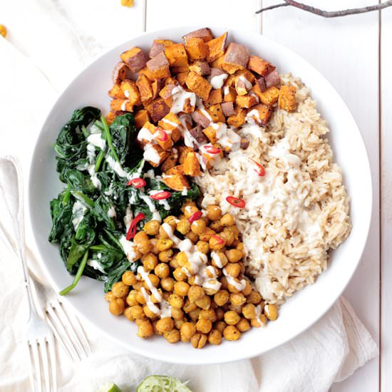 Nourishing Brown Rice Bowl