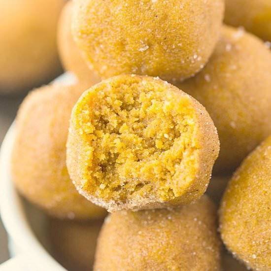 No Bake Pumpkin Spice Latte Bites