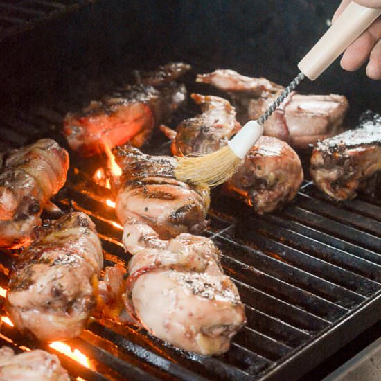 Bacon Wrapped Jalapeno Quail