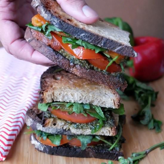 Vegetarian Moroccan Sandwiches