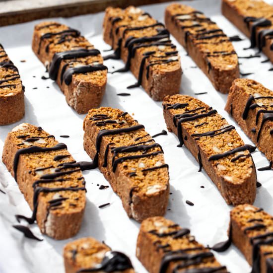 Pumpkin Pecan Biscotti