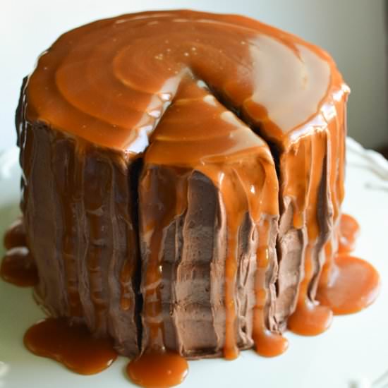 Chocolate Caramel Cake