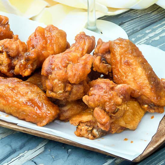 Crispy Maple Hot Wings