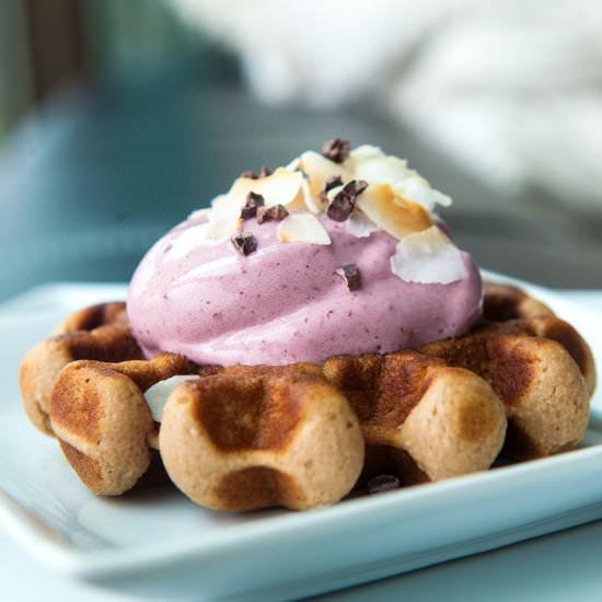 Blackberry Paleo Ice Cream