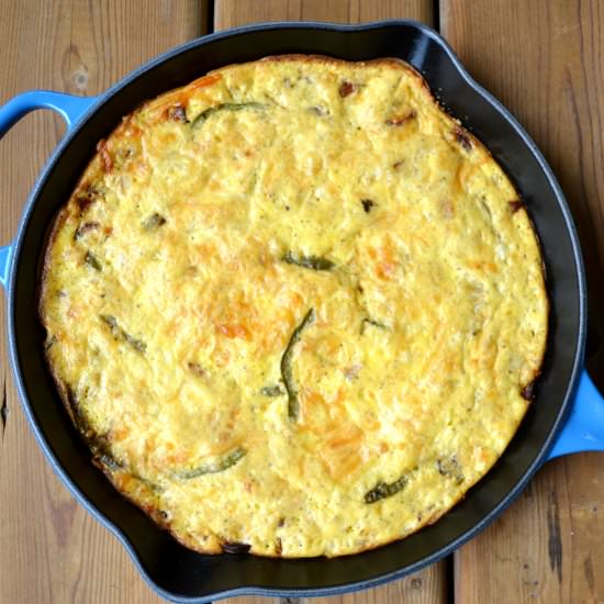 Sausage, Potato and Pepper Frittata