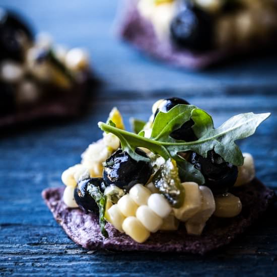 Sweet Corn & Blueberry Salsa Recipe
