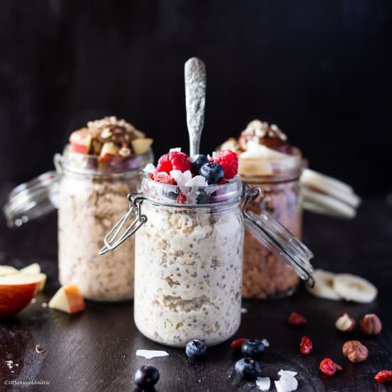 Overnight Oatmeal in a Jar