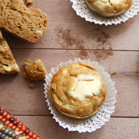 Pumpkin Cream Cheese Muffins