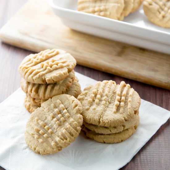 Spiced Peanut Butter Cookies