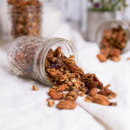 Superfood Coconut Oil Granola