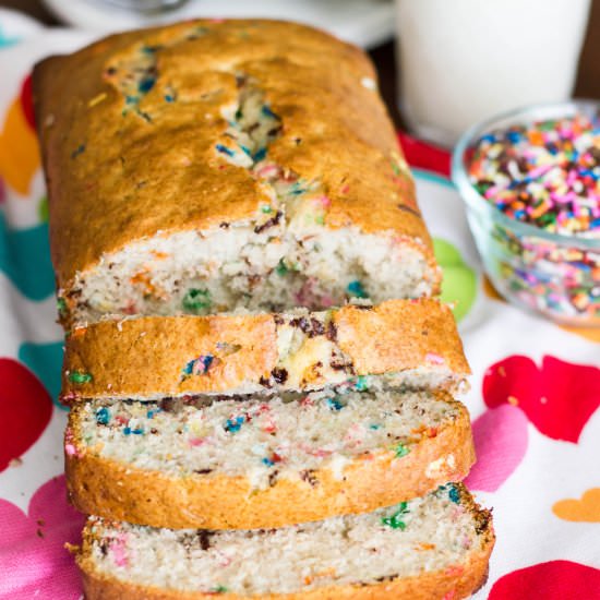 Funfetti Banana Bread