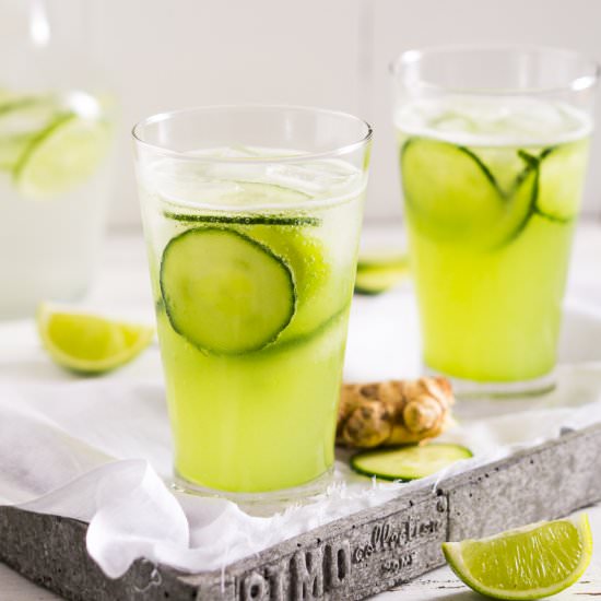 Cucumber and Ginger Fizz