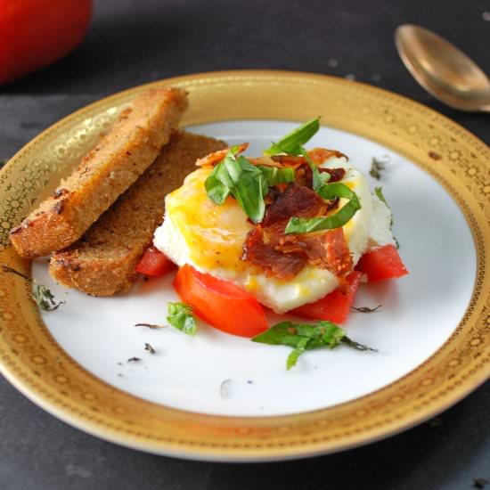 Caprese Eggs