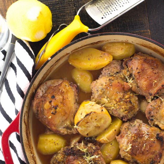 One Pot Greek Chicken