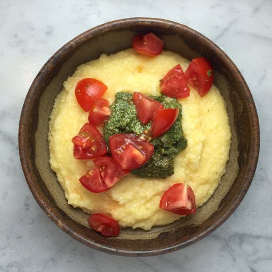 Pesto Polenta