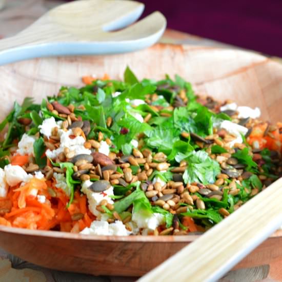 Carrot & Apple Crunchy Salad
