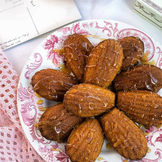 Pumpkin Spice Madeleines
