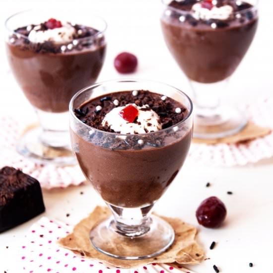 Eggless Chocolate Espresso Mousse