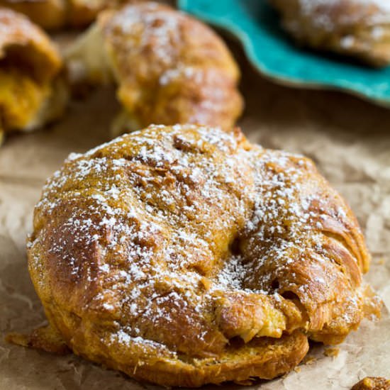 Pumpkin Croissants