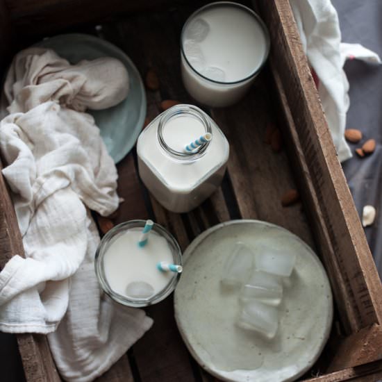 Homemade Almond Milk