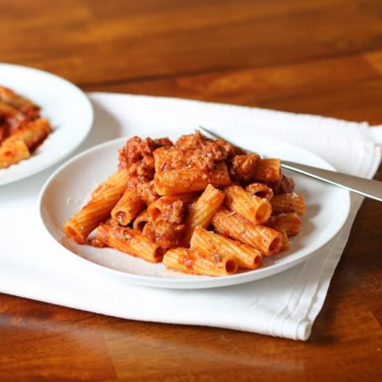 Spicy Sausage & Pasta
