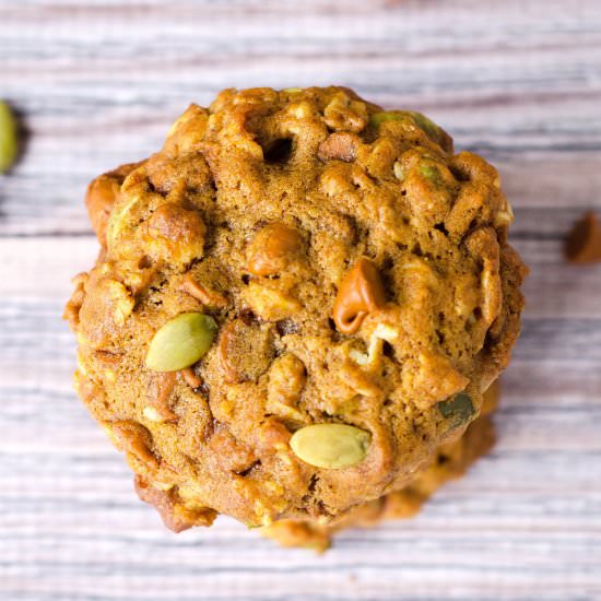 Pumpkin Oatmeal Cookies