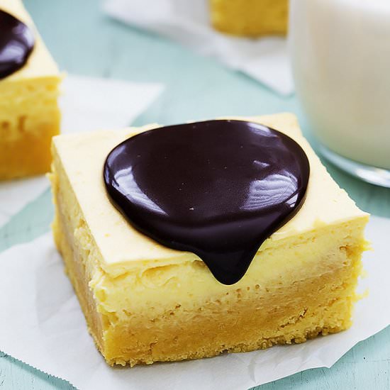 Boston Cream Pie Bars
