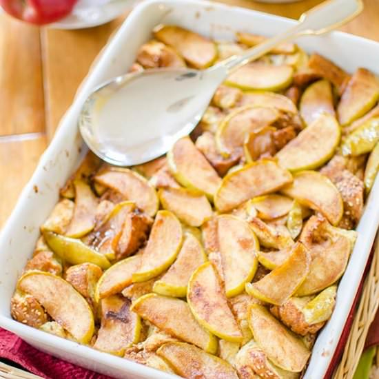 Baked Apple French Toast