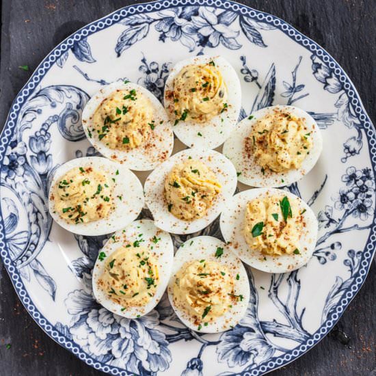 deviled eggs