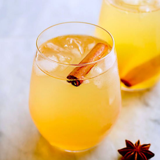 Apple Cider Bourbon Cocktail