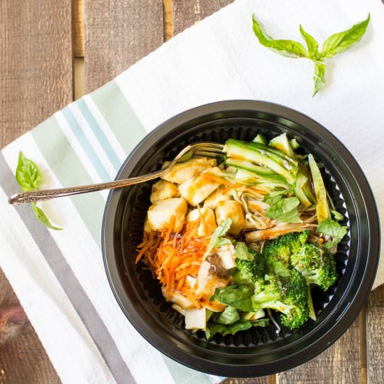 Vegetable Teriyaki Quinoa Bowl