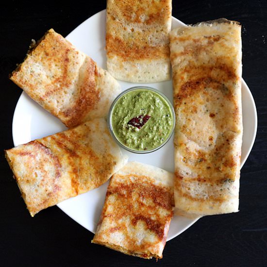 Paneer Masala Dosa