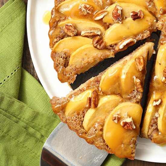Caramel Apple Pecan Tart