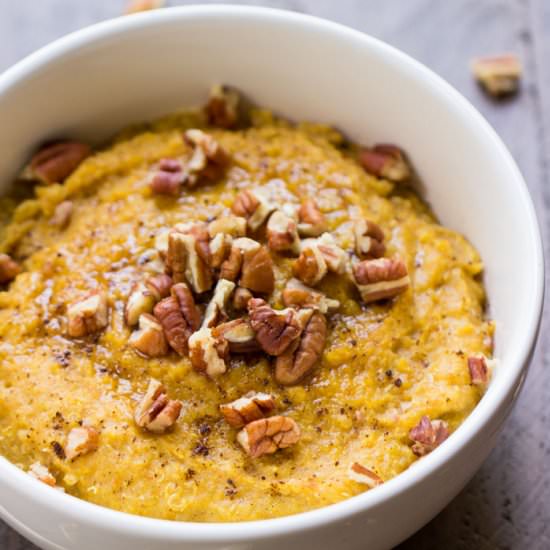 Pumpkin Pie Breakfast Quinoa