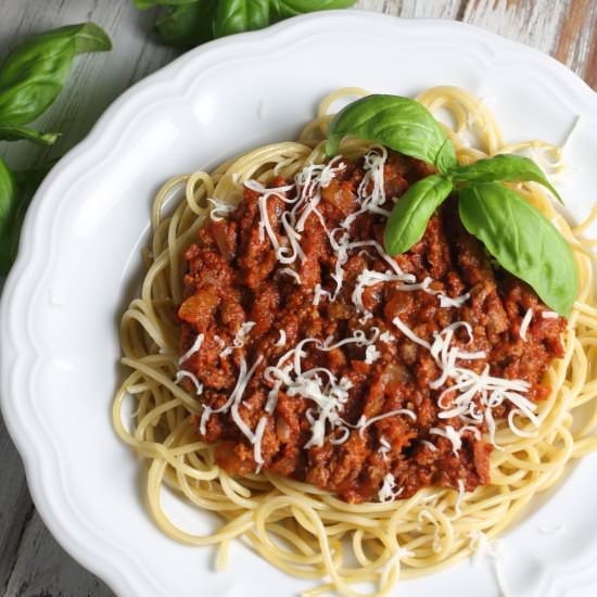 Mom’s Homemade Spaghetti Sauce