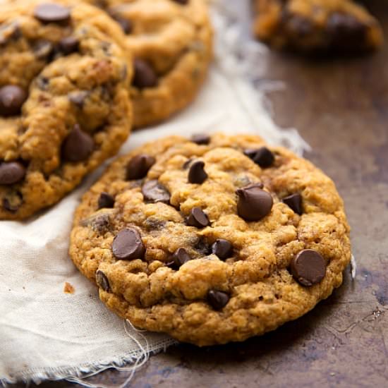 Pumpkin Oatmeal Cookies