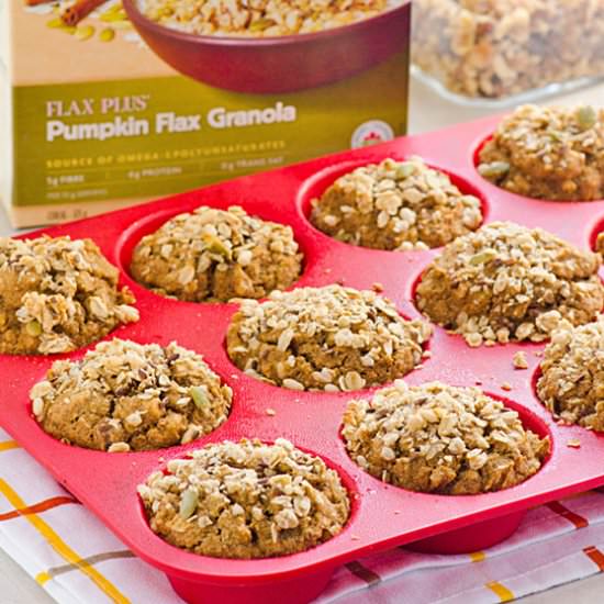 Pumpkin Granola Muffins