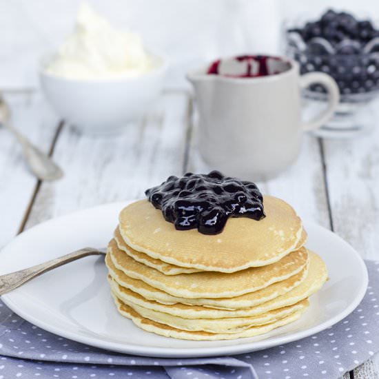 Homemade Blueberry Sauce