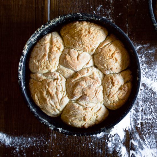 Southern Buttermilk Drop Biscuits