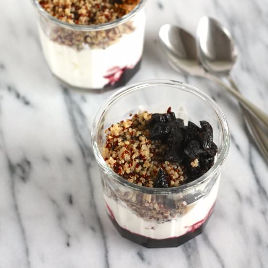 Kvarg and Quinoa Protein Pots