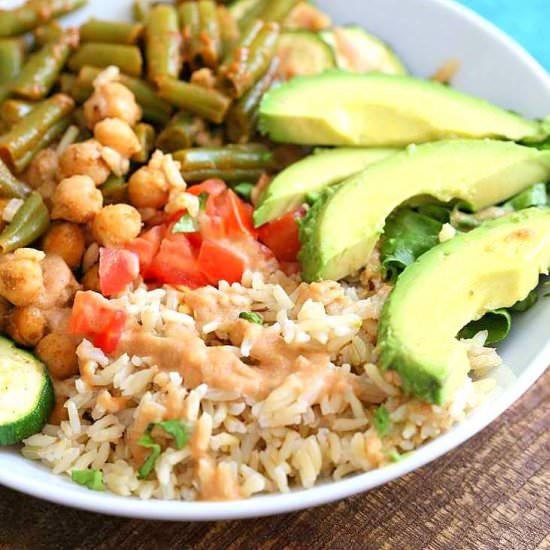 Masala Chickpea Bowl